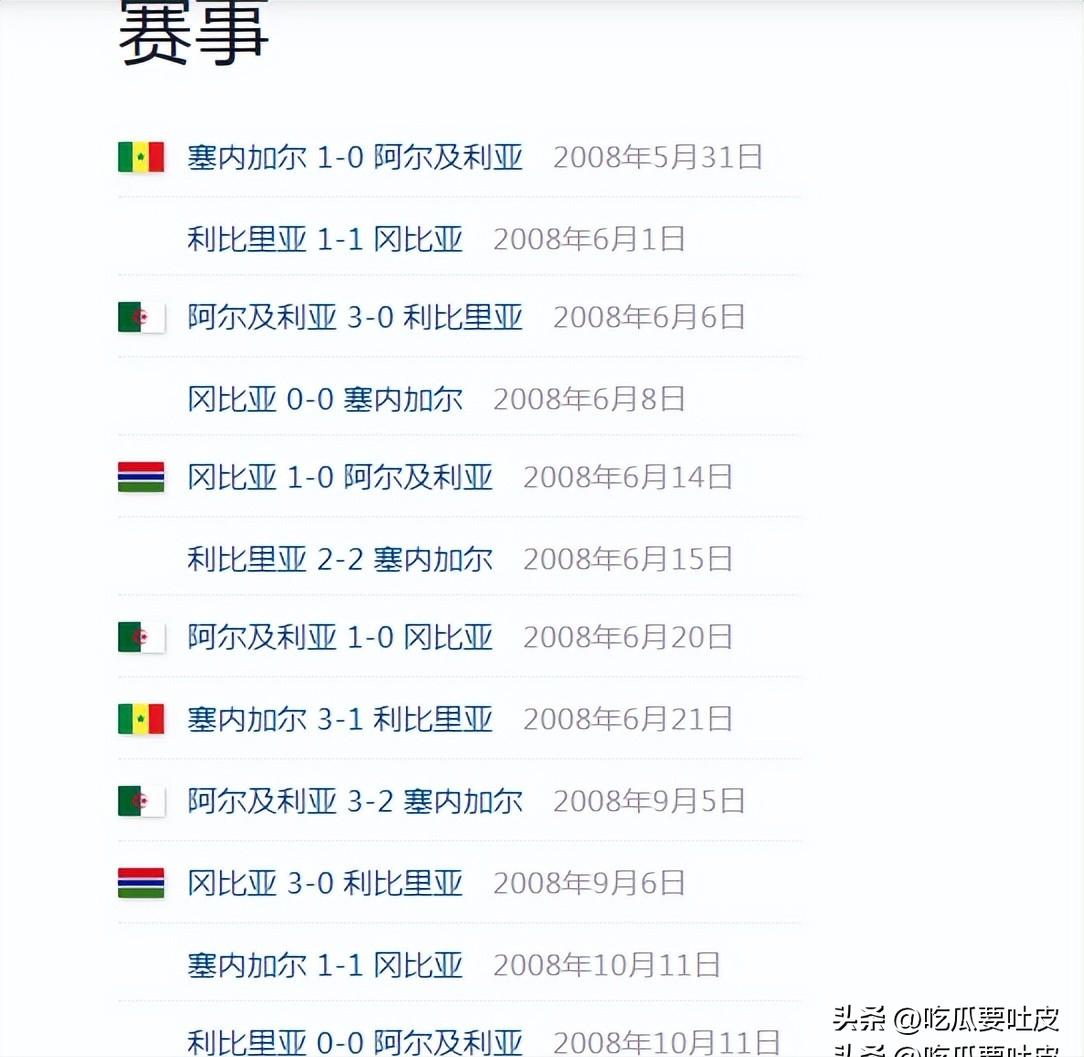 第一階段比賽結果分析_世界杯歷史第一支打進淘汰賽階段的非洲球隊_2010年南非世界杯非洲區預選賽回顧