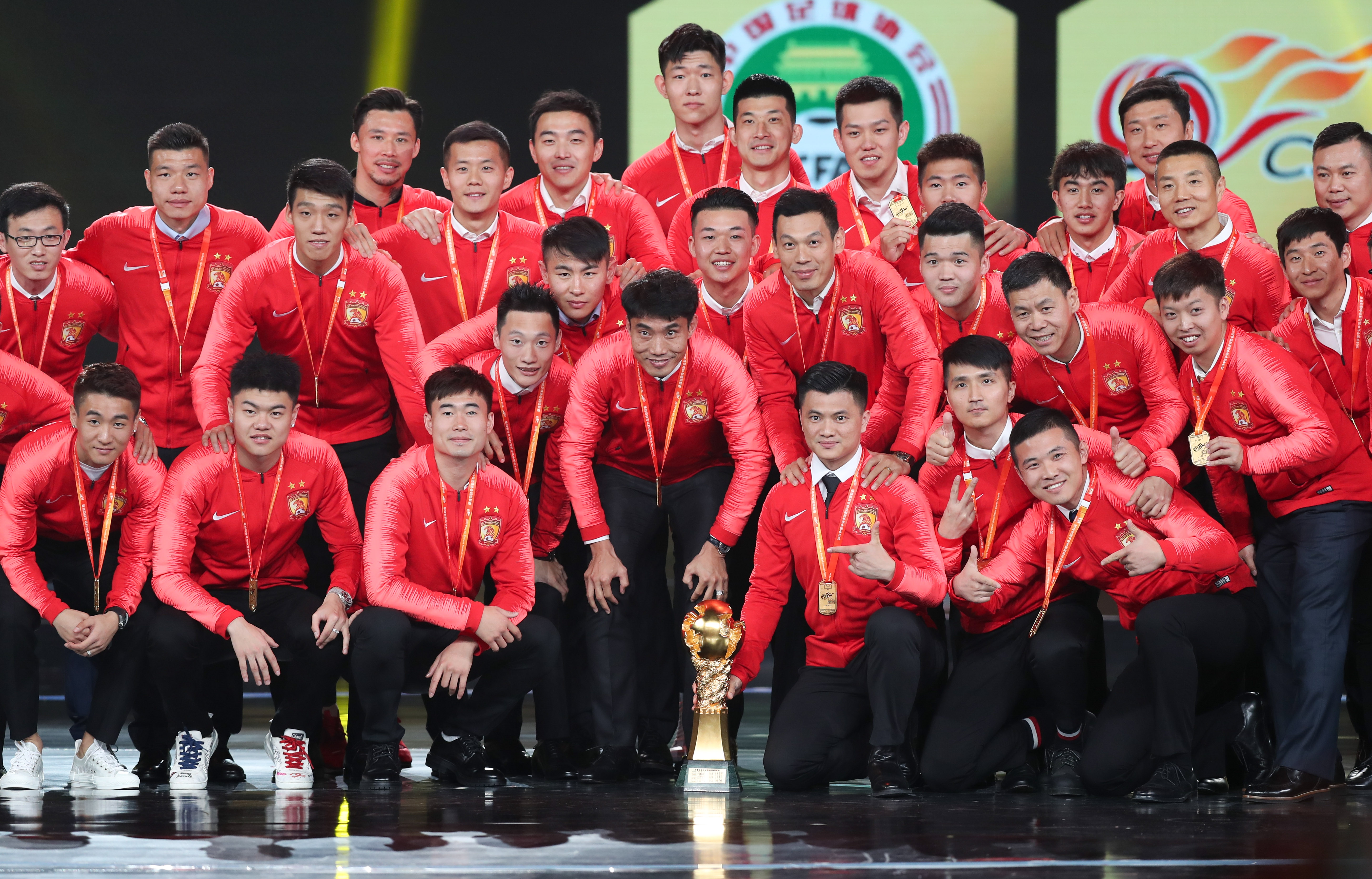 足球——2019賽季中超聯賽頒獎典禮在滬舉行