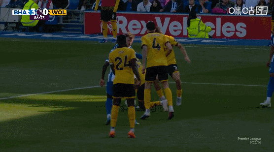 英超布萊頓3-0狼隊比賽回顧_布萊頓vs狼隊比賽關鍵事件_英超聯賽直播視頻直播