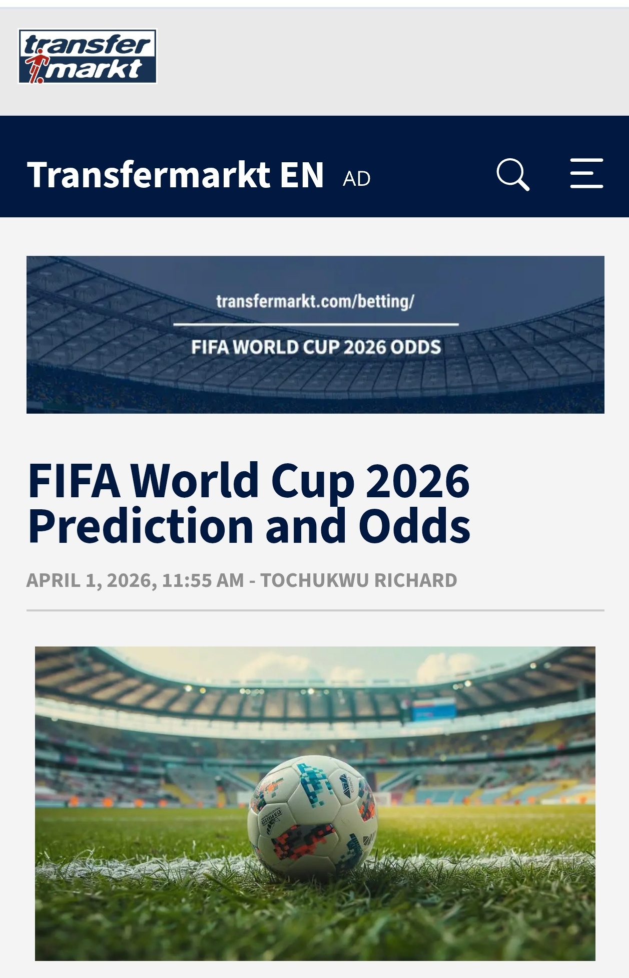 2026世界杯歷史賠率查看_2026年世界杯OPTA預測分析_2026年世界杯西班牙奪冠概率