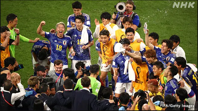 日本隊世界杯歷史戰績_日本隊世界杯小組賽首輪勝利_卡塔爾世界杯日本隊2比1擊敗德國隊