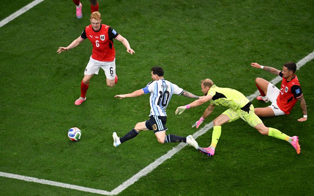 世界杯歷史射手榜_梅西世界杯歷史射手榜_阿根廷2:0戰勝奧地利隊