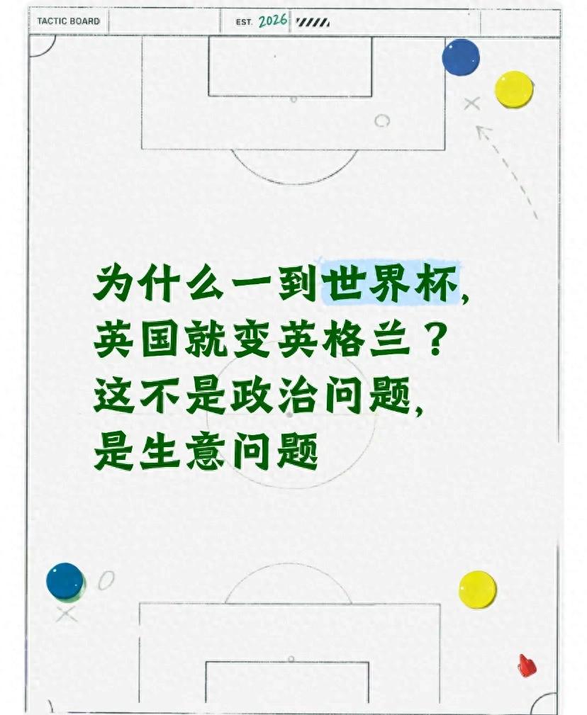 為什么一到世界杯，英國就變英格蘭？這不是政治問題，是生意問題